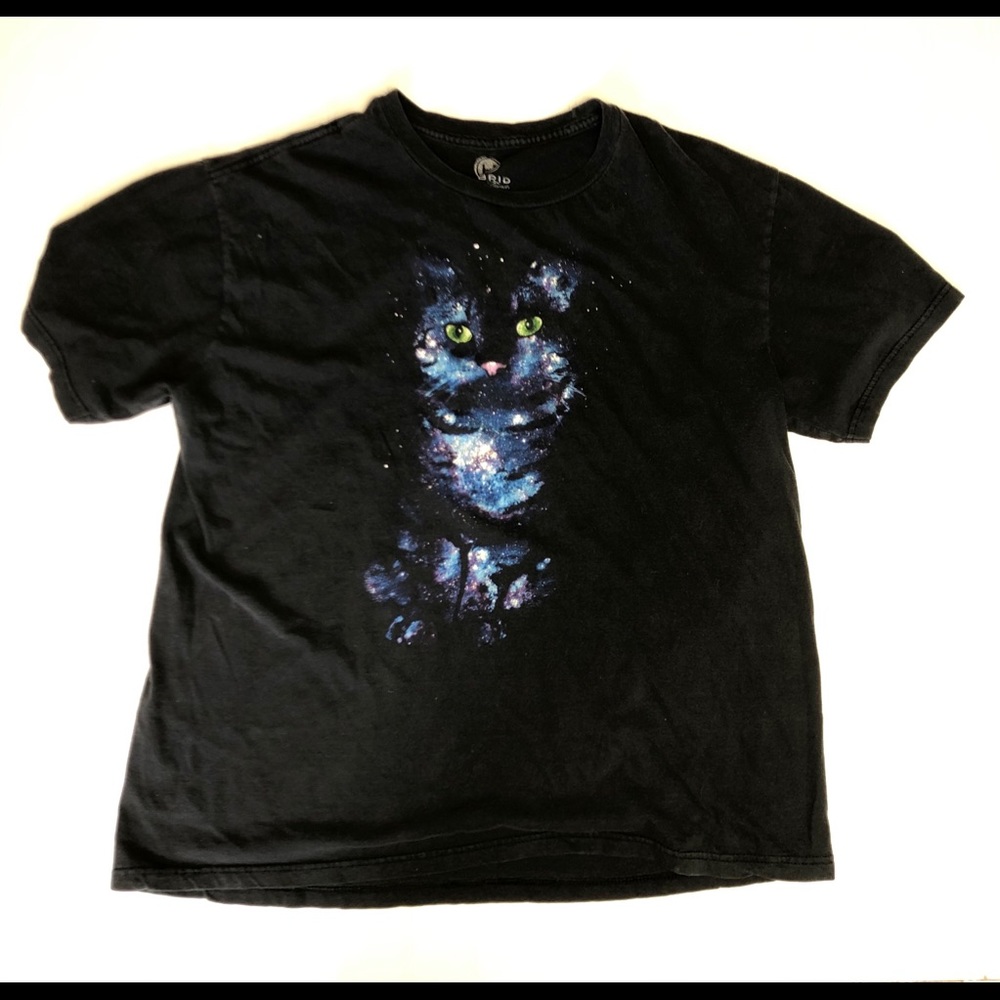 COSMIC CAT Galaxy Space graphic pet lover